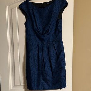 Banana Republic Black & Blue Dress